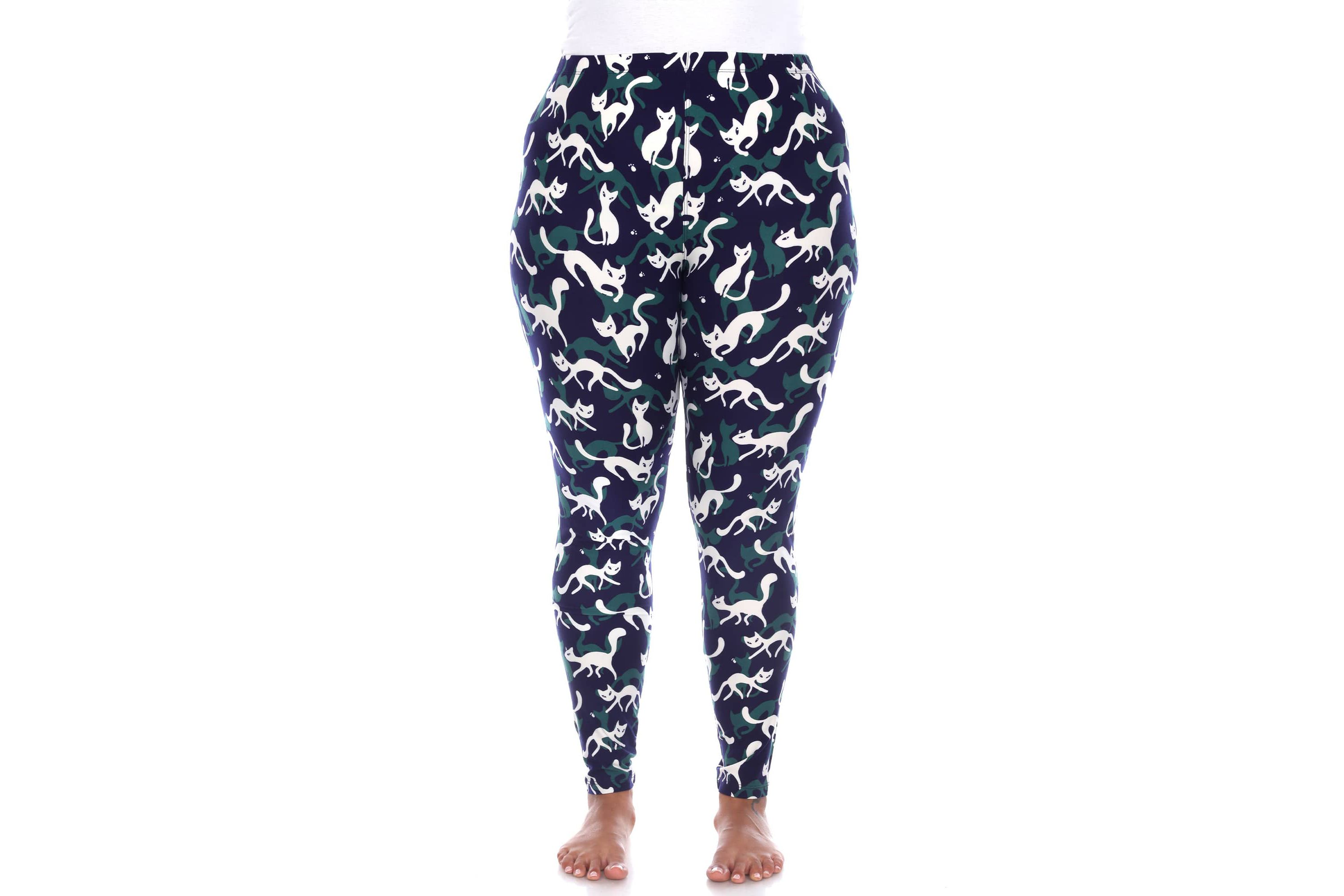 Women’s Halloween Cat Leggings 2-Pack