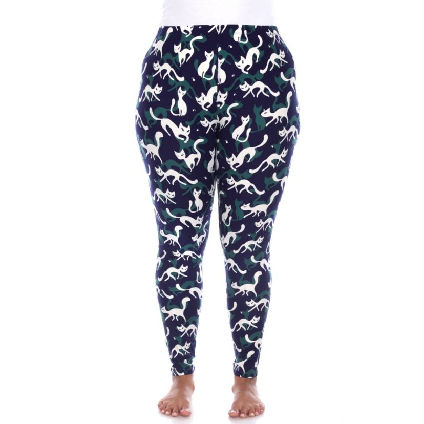 Women’s Halloween Cat Leggings 2-Pack