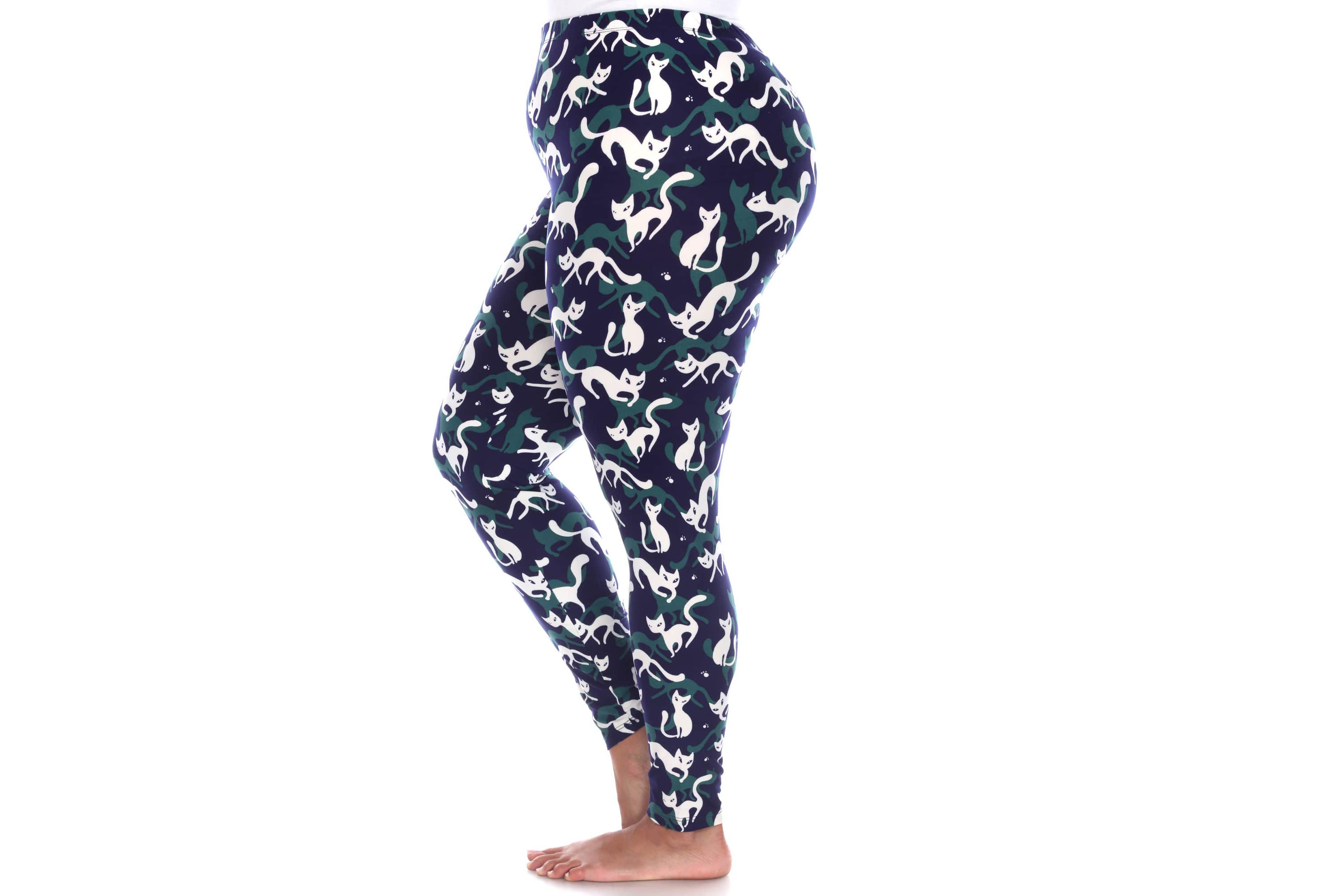 Women’s Halloween Cat Leggings 2-Pack