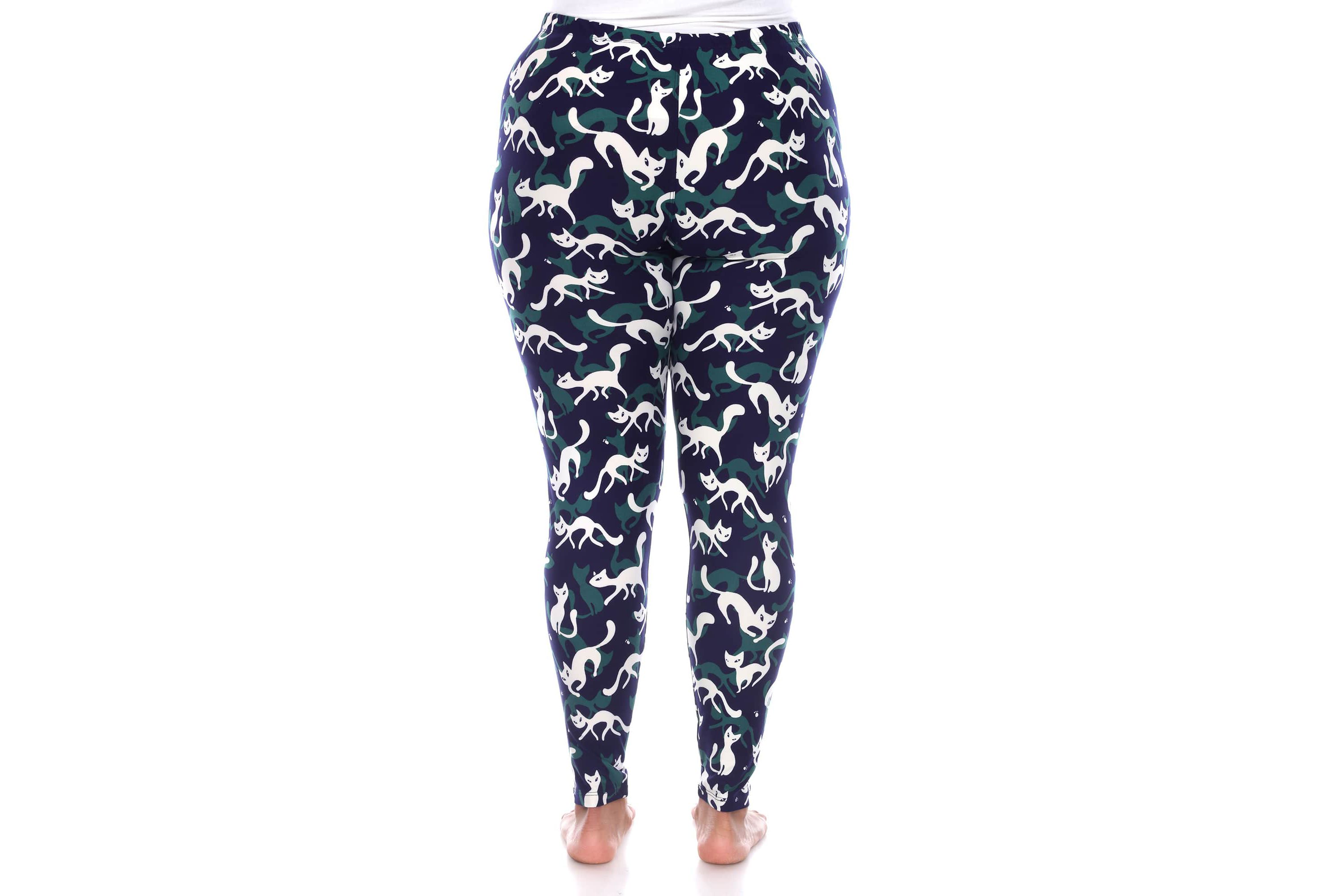 Women’s Halloween Cat Leggings 2-Pack