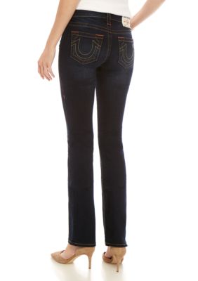 Women's Billie Mid Rise Straight Jeans