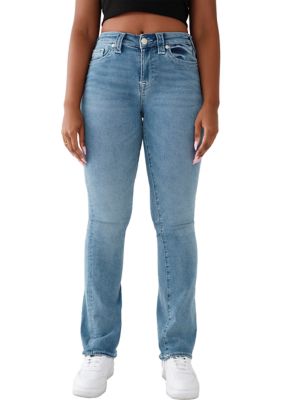 Women's Becca Mid Rise No Flap Bootcut Jeans