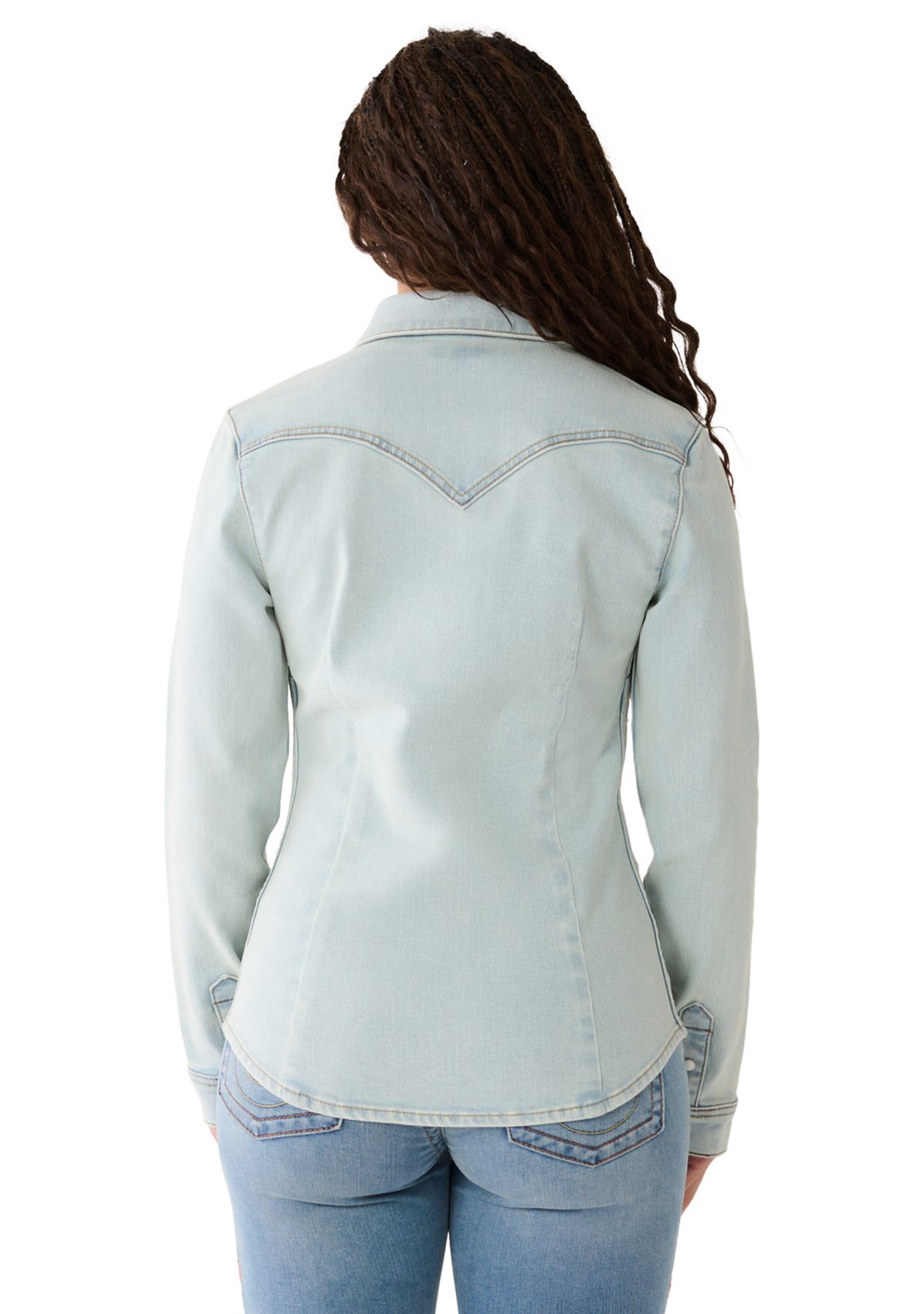Womens Western Denim Shirt