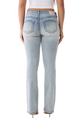 Women's Becca Mid Rise Big T Bootcut Jeans