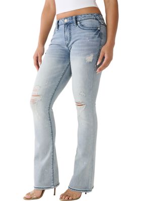 Women's Becca Mid Rise Big T Bootcut Jeans