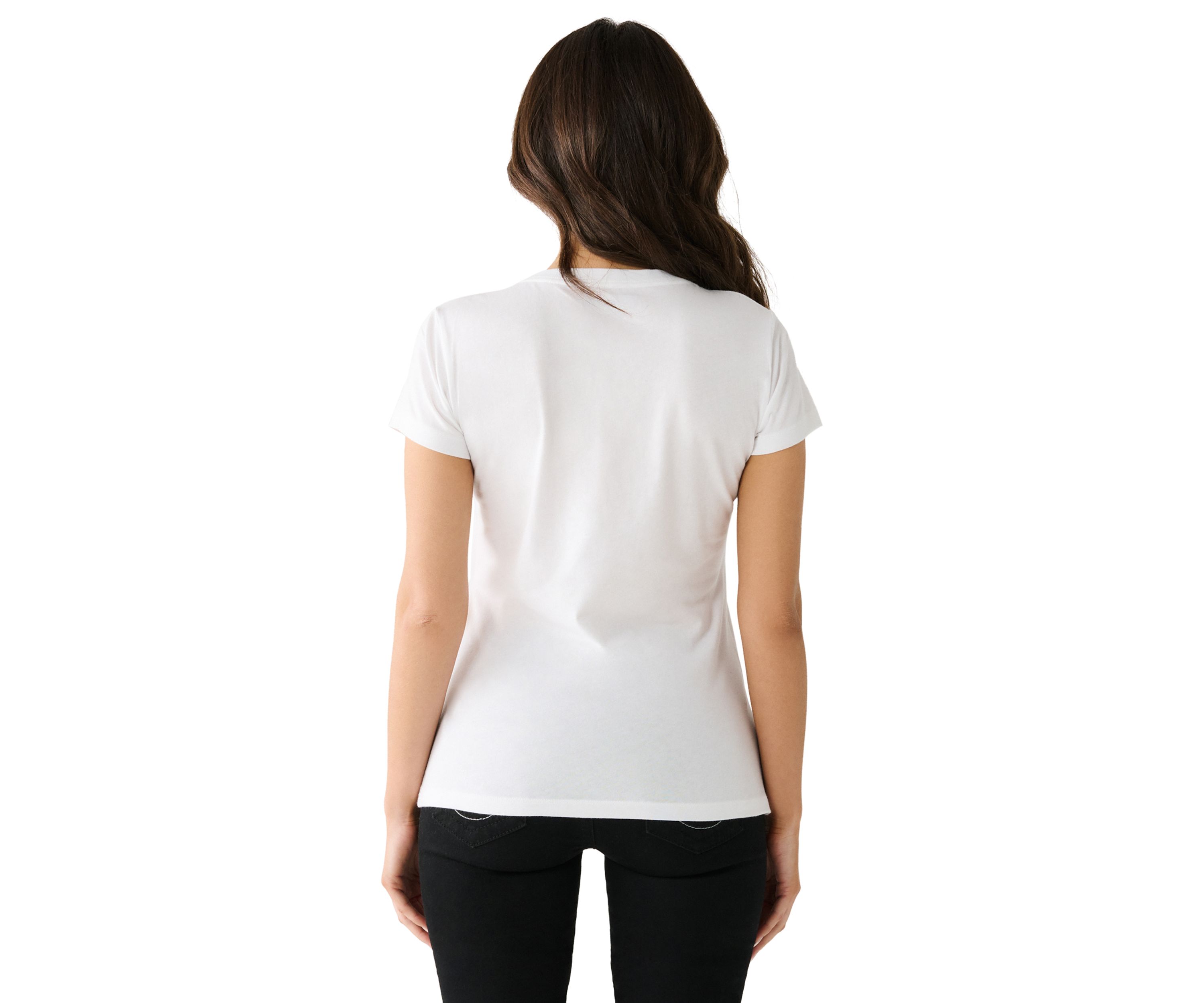 Womens Crystal Buddha Graphic T-Shirt