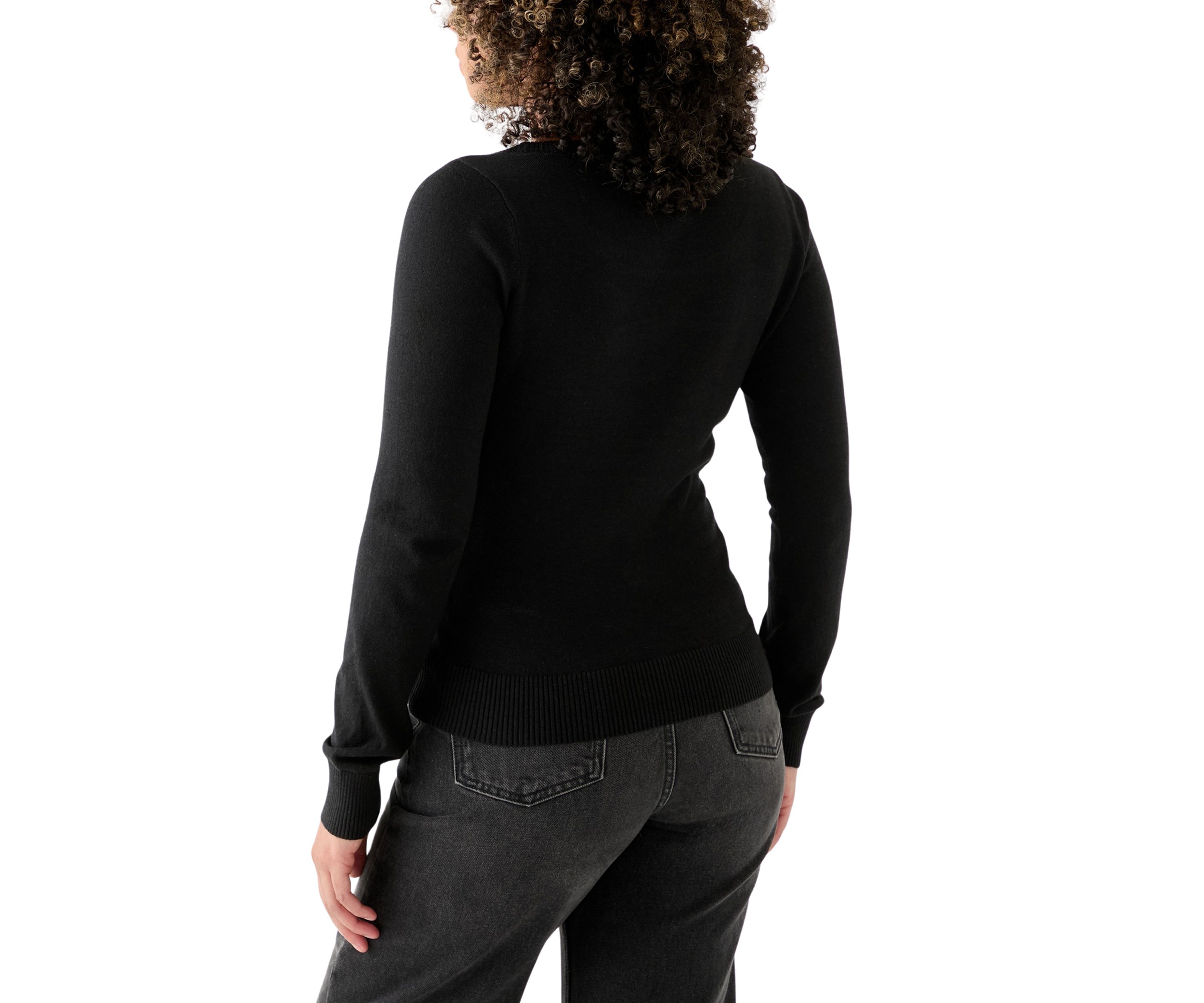 Womens Crystal Logo Sweater