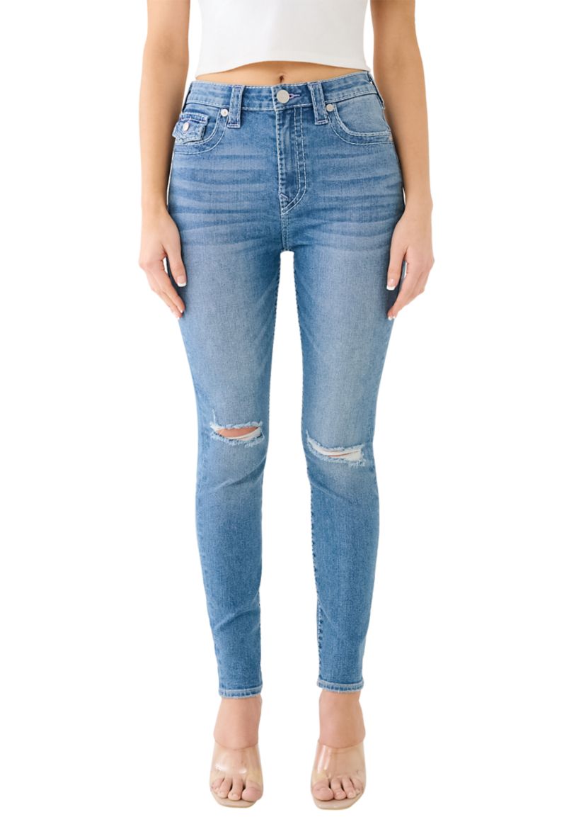 Womens Jenny Curvy Skinny Big T Jeans