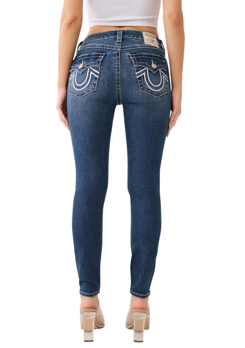 Womens Jenny Curvy Skinny Single Needle Jeans
