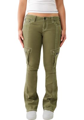 Women's Becca Low Rise Cargo Bootcut Jeans