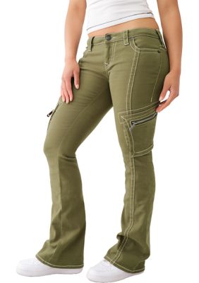 Women's Becca Low Rise Cargo Bootcut Jeans