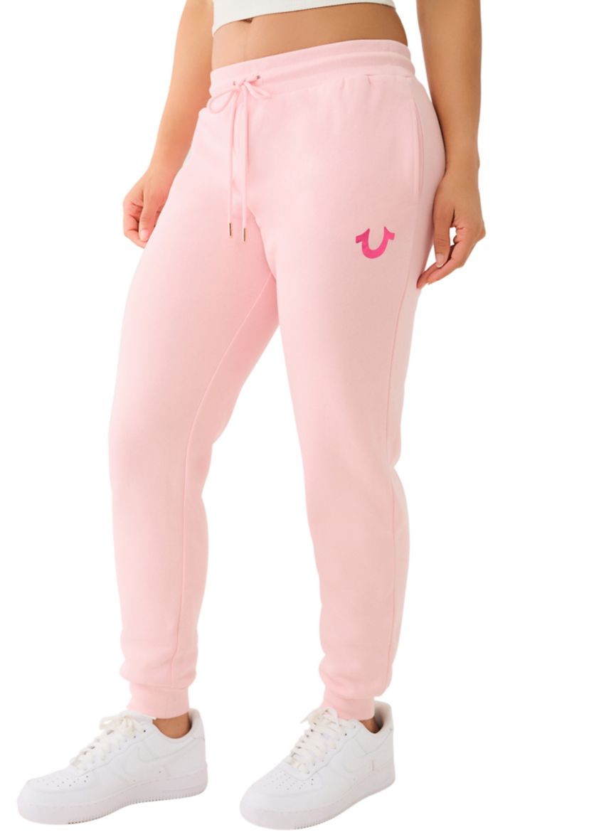 Womens Classic Jogger Pants with Foil Logo