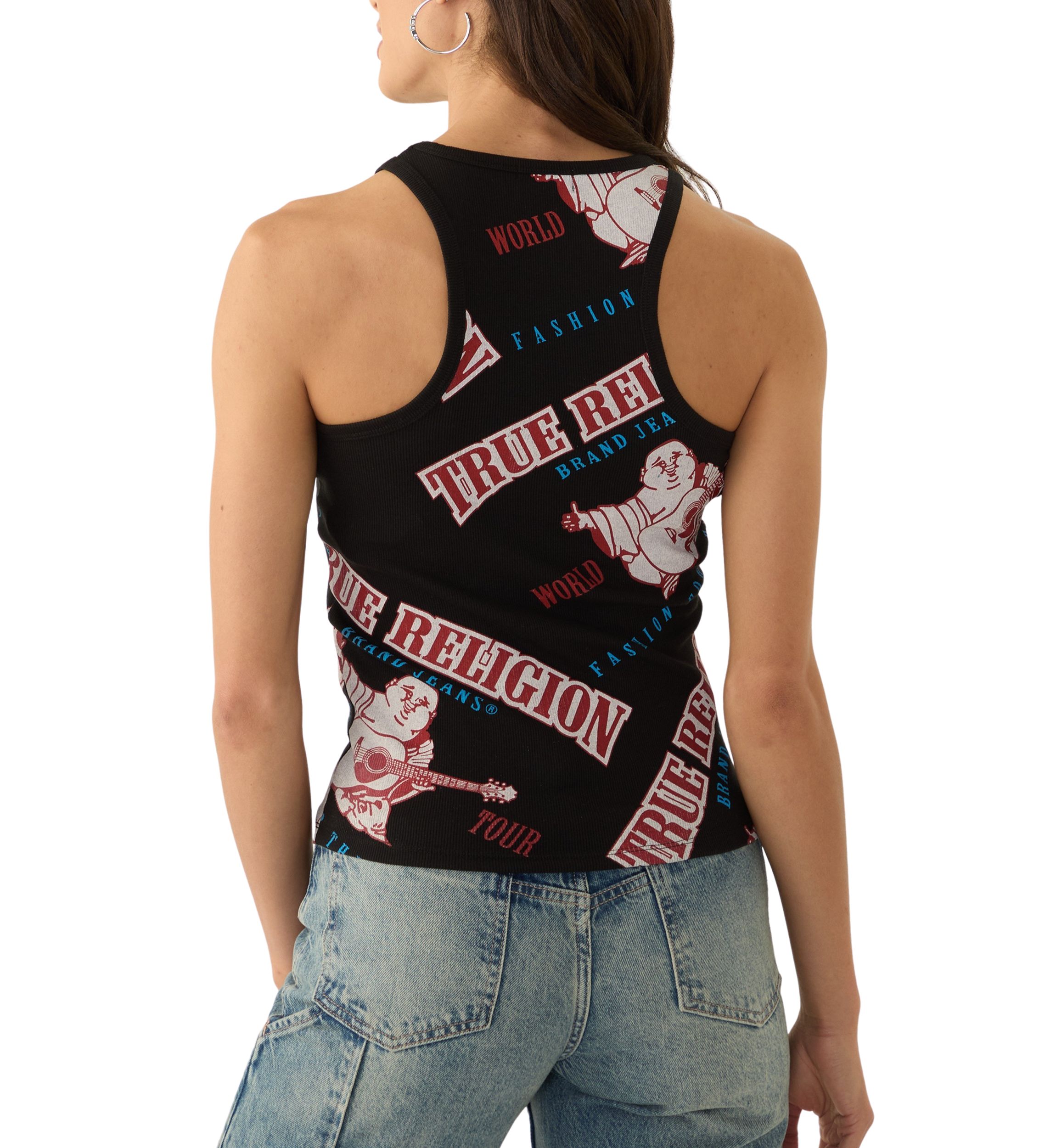 Womens Anniversary Logo Tank Top