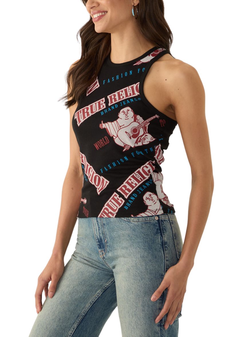 Womens Anniversary Logo Tank Top