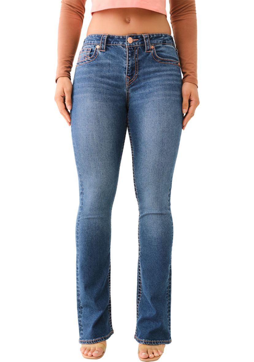 Womens Becca Boot Cut Big T Jeans