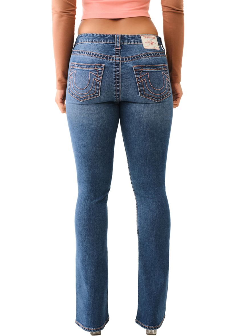 Womens Becca Boot Cut Big T Jeans