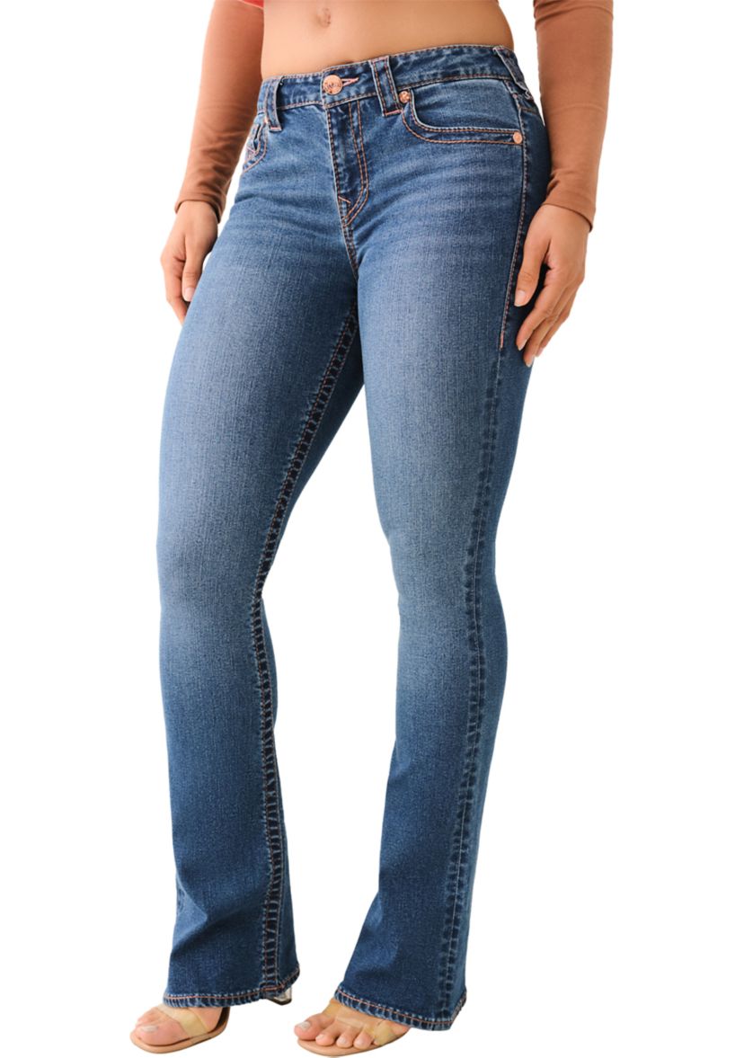 Womens Becca Boot Cut Big T Jeans