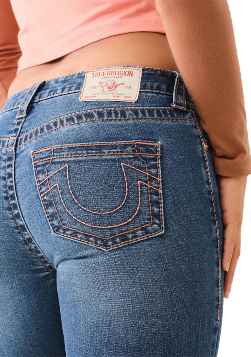 Womens Becca Boot Cut Big T Jeans