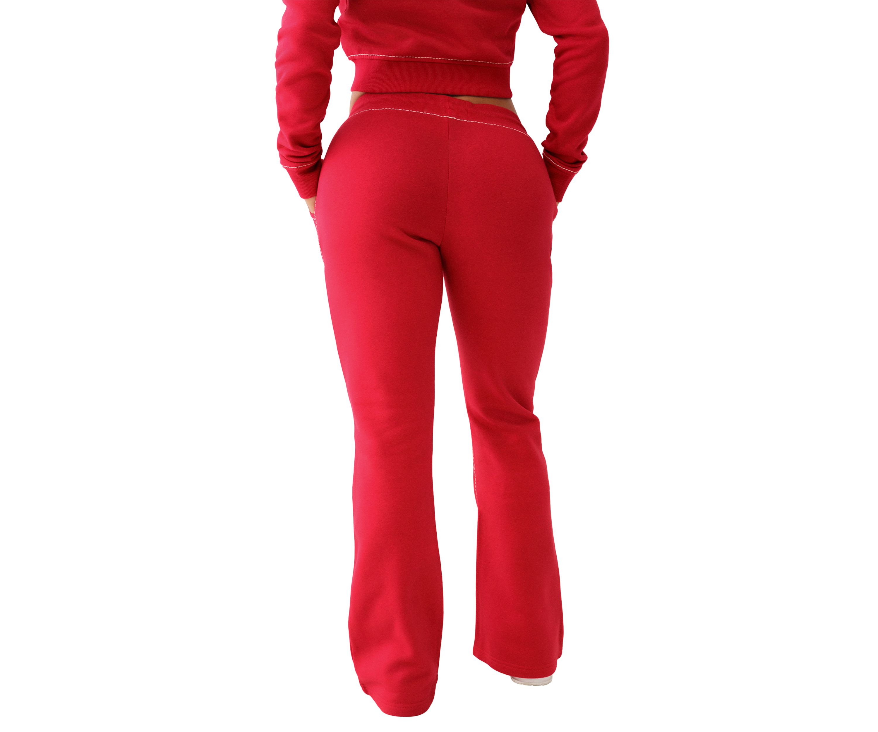 Anniversary Logo Boot Cut Fleece Pants 