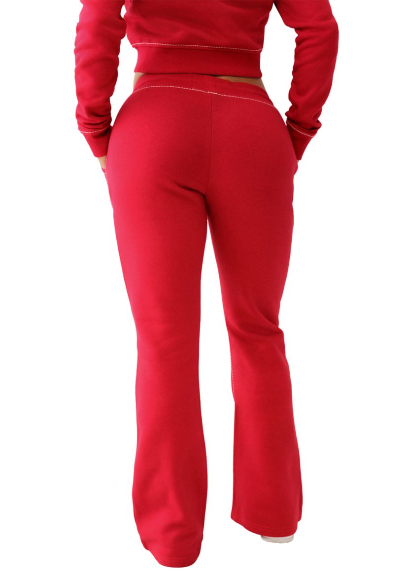 Anniversary Logo Boot Cut Fleece Pants 