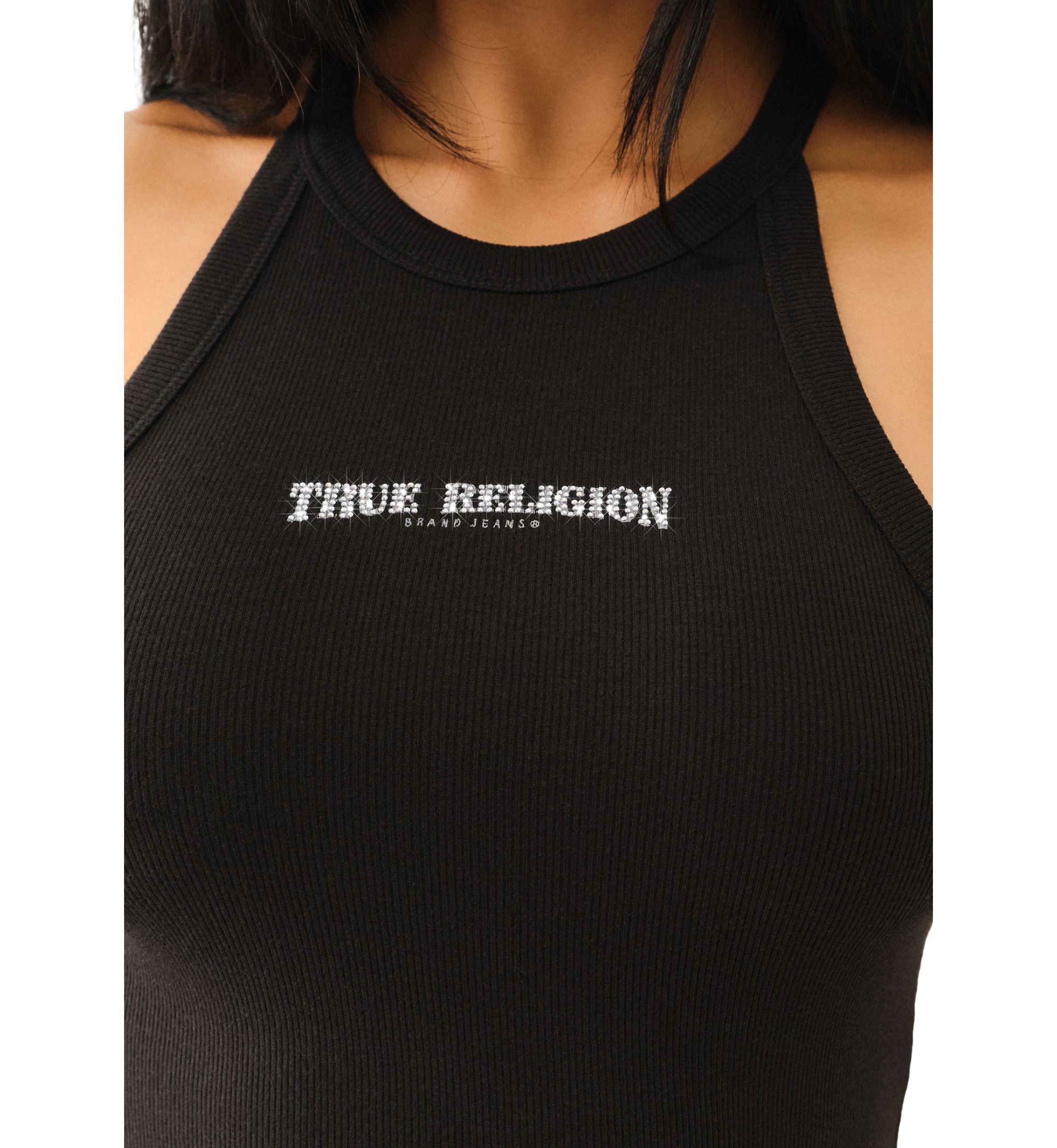 Womens Buddha Logo Halter Tank