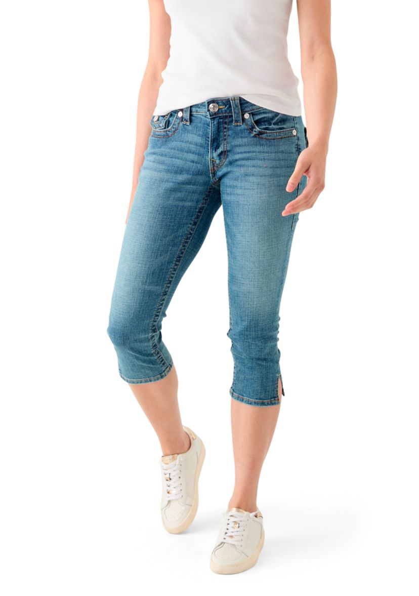 Jennie Curvy Flp Capri Jeans