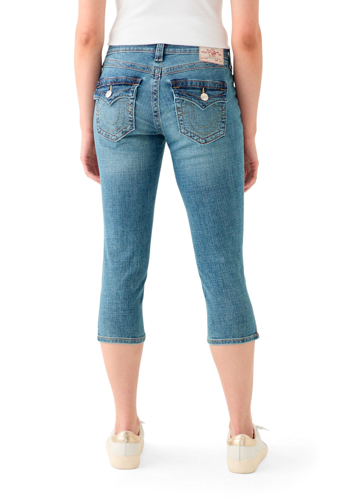 Jennie Curvy Flp Capri Jeans