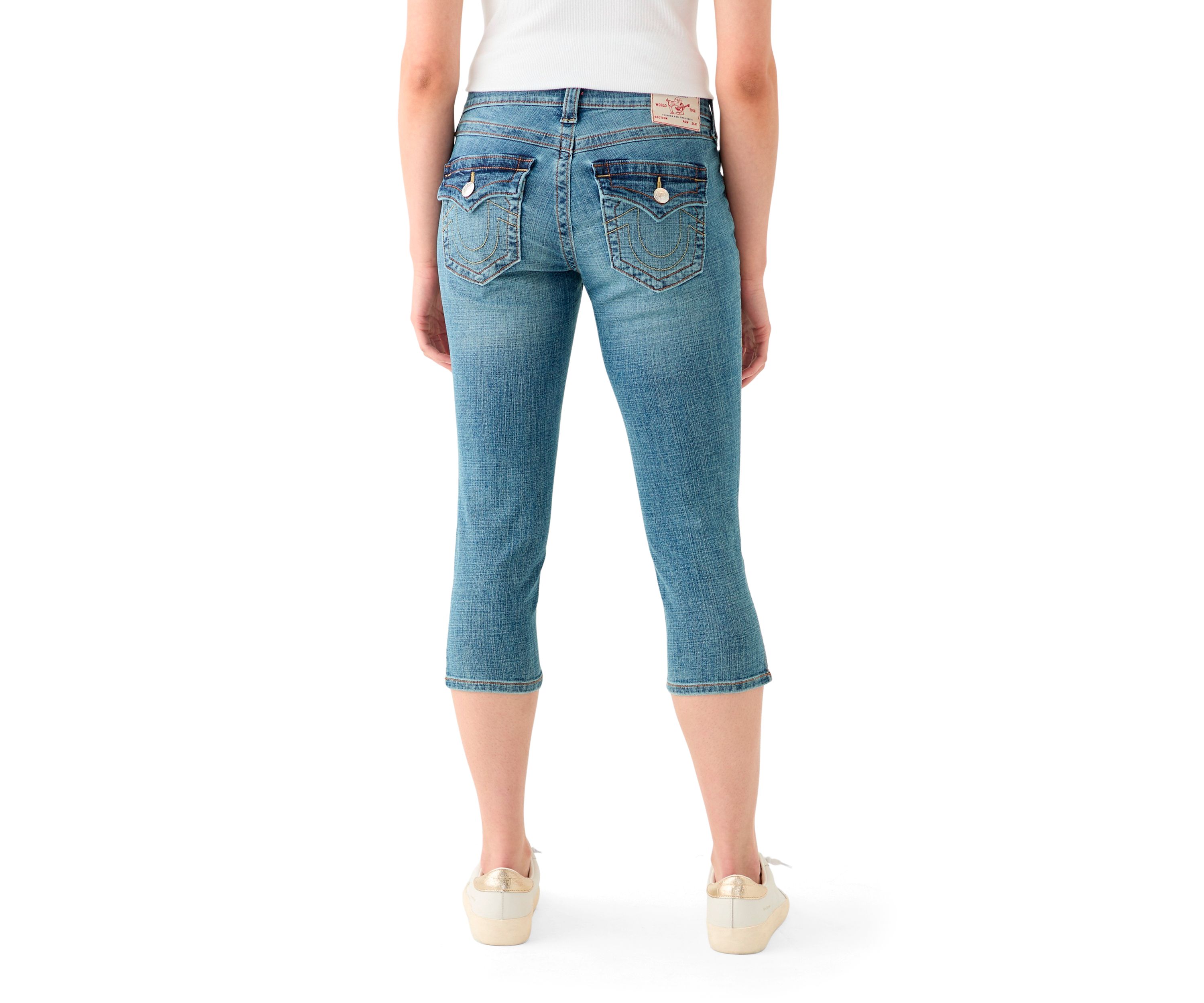 Jennie Curvy Flp Capri Jeans