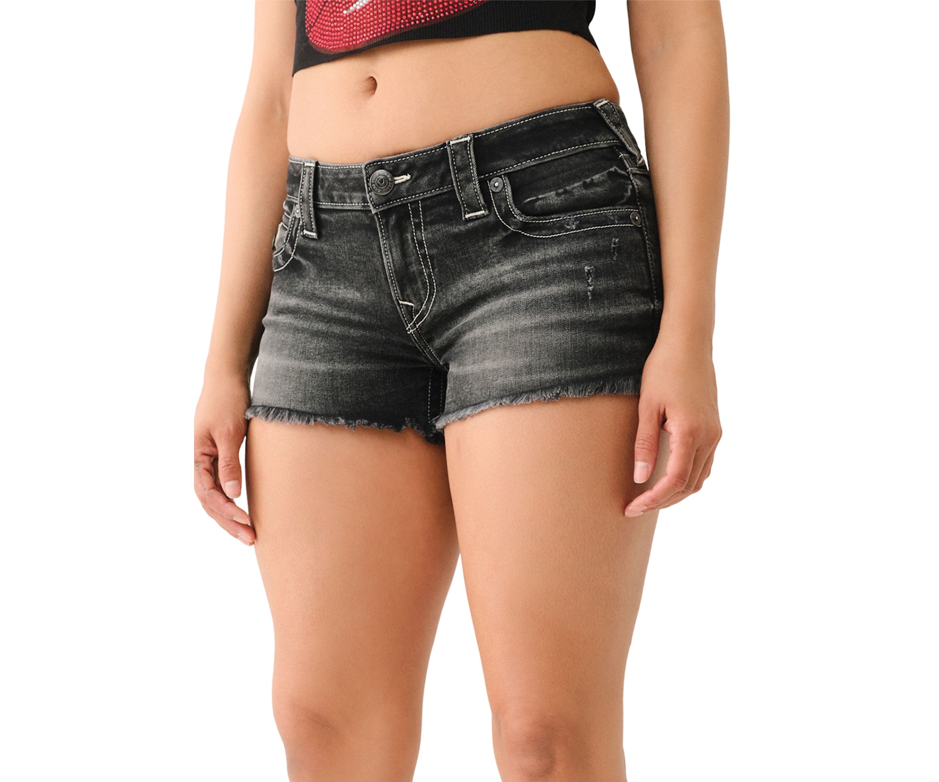 Womens Joey Fit Denim Shorts