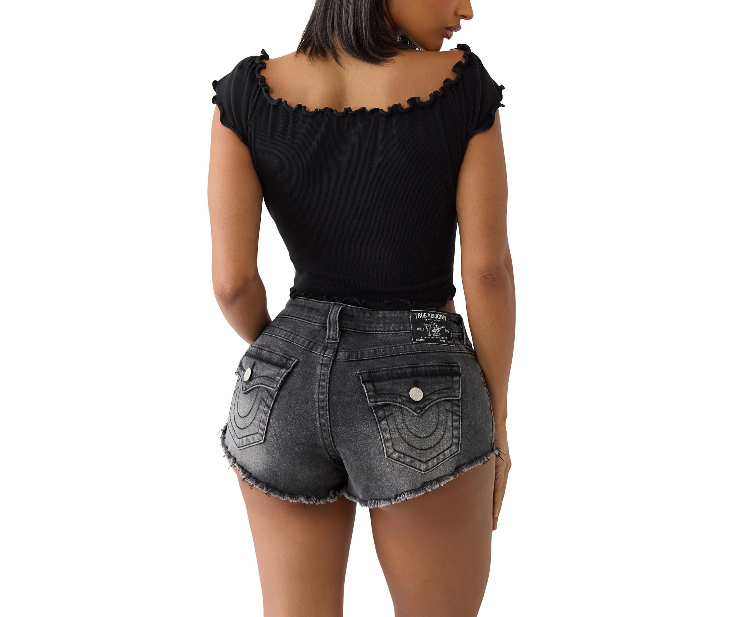Lettuce Trim Off-the-Shoulder Top