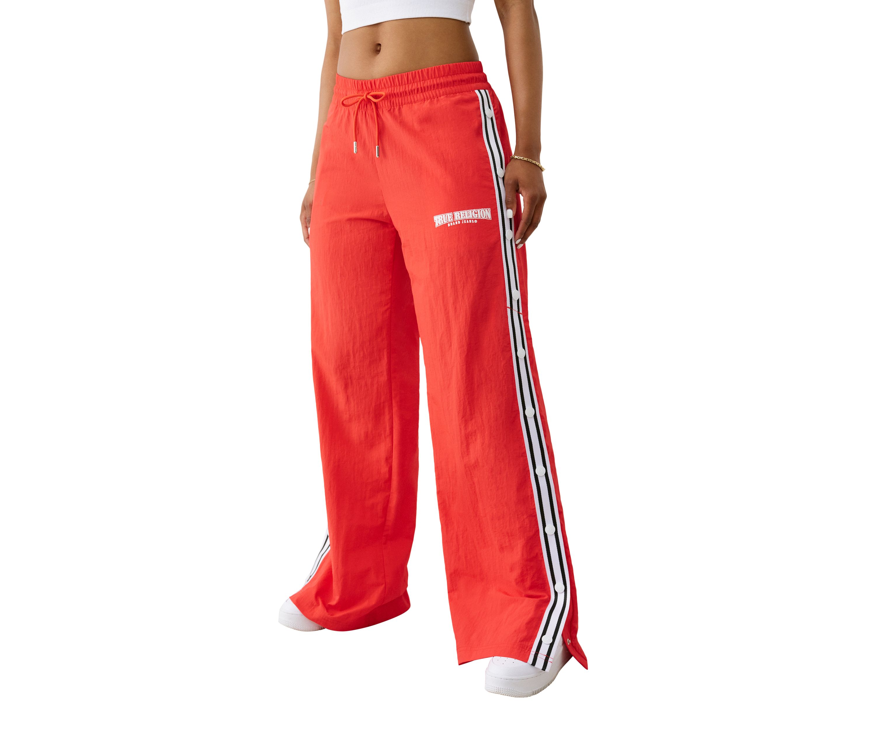Nylon Tearaway Track Pants