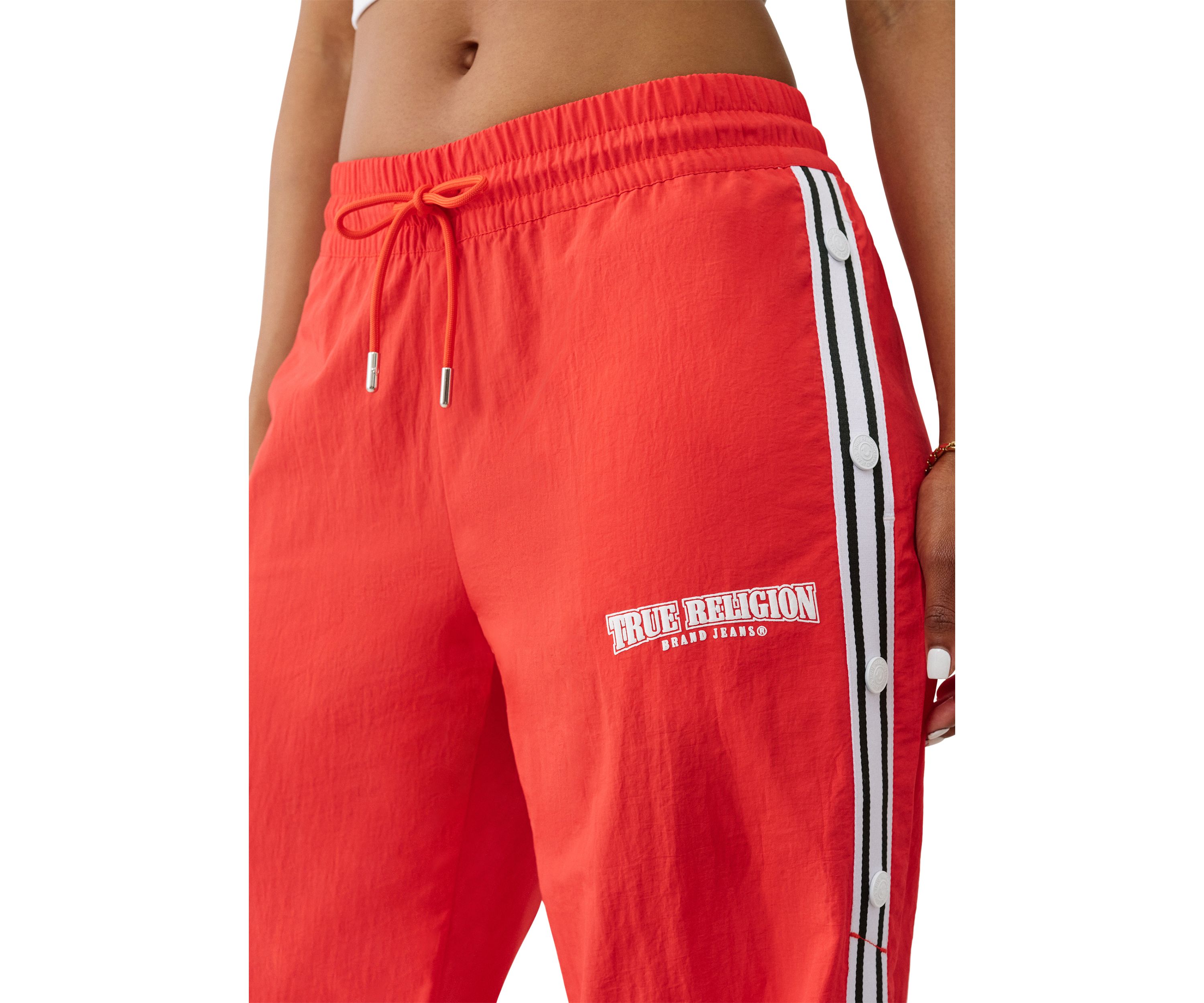 Nylon Tearaway Track Pants