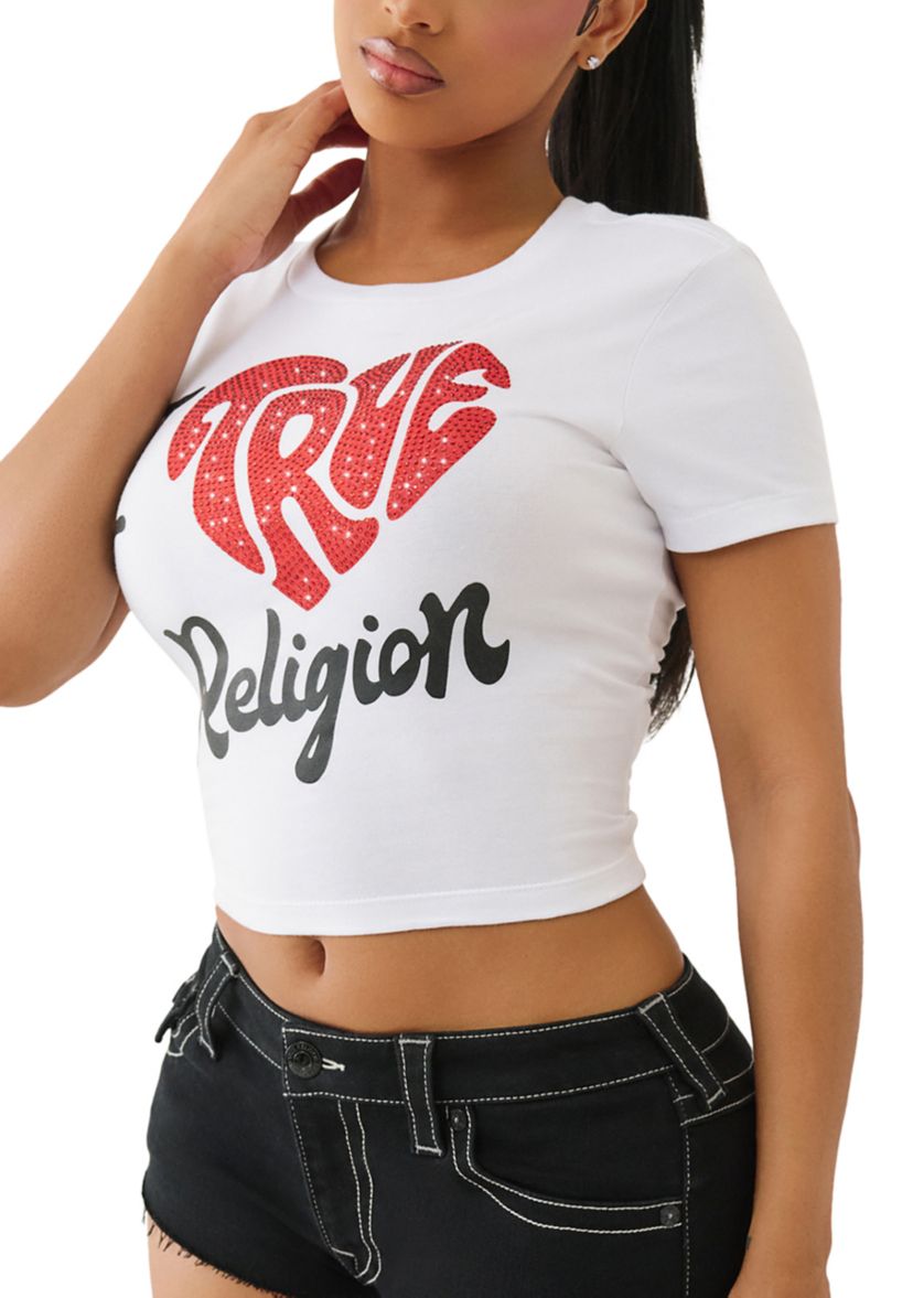 I Love TR Logo Baby Tee