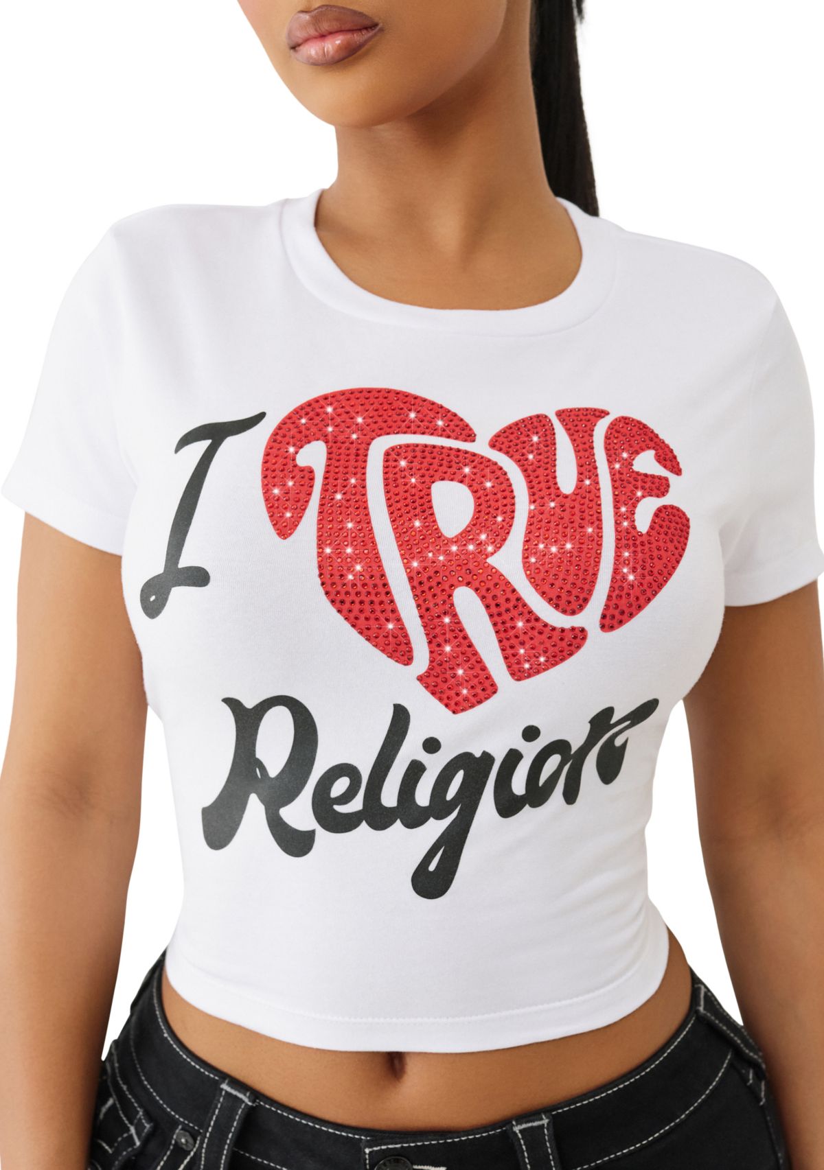 I Love TR Logo Baby Tee
