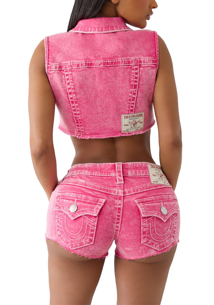 Cropped Big T Vest