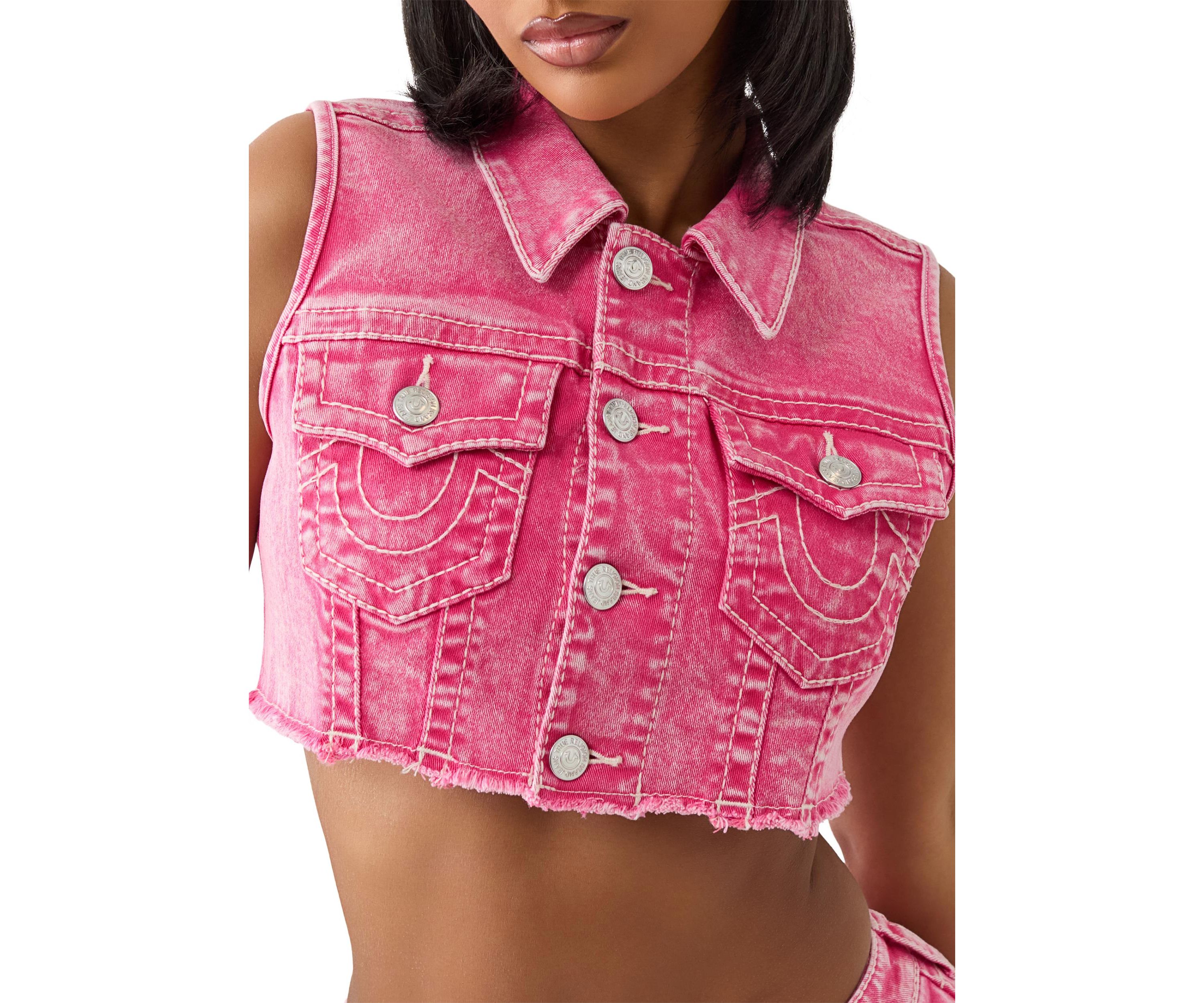 Cropped Big T Vest