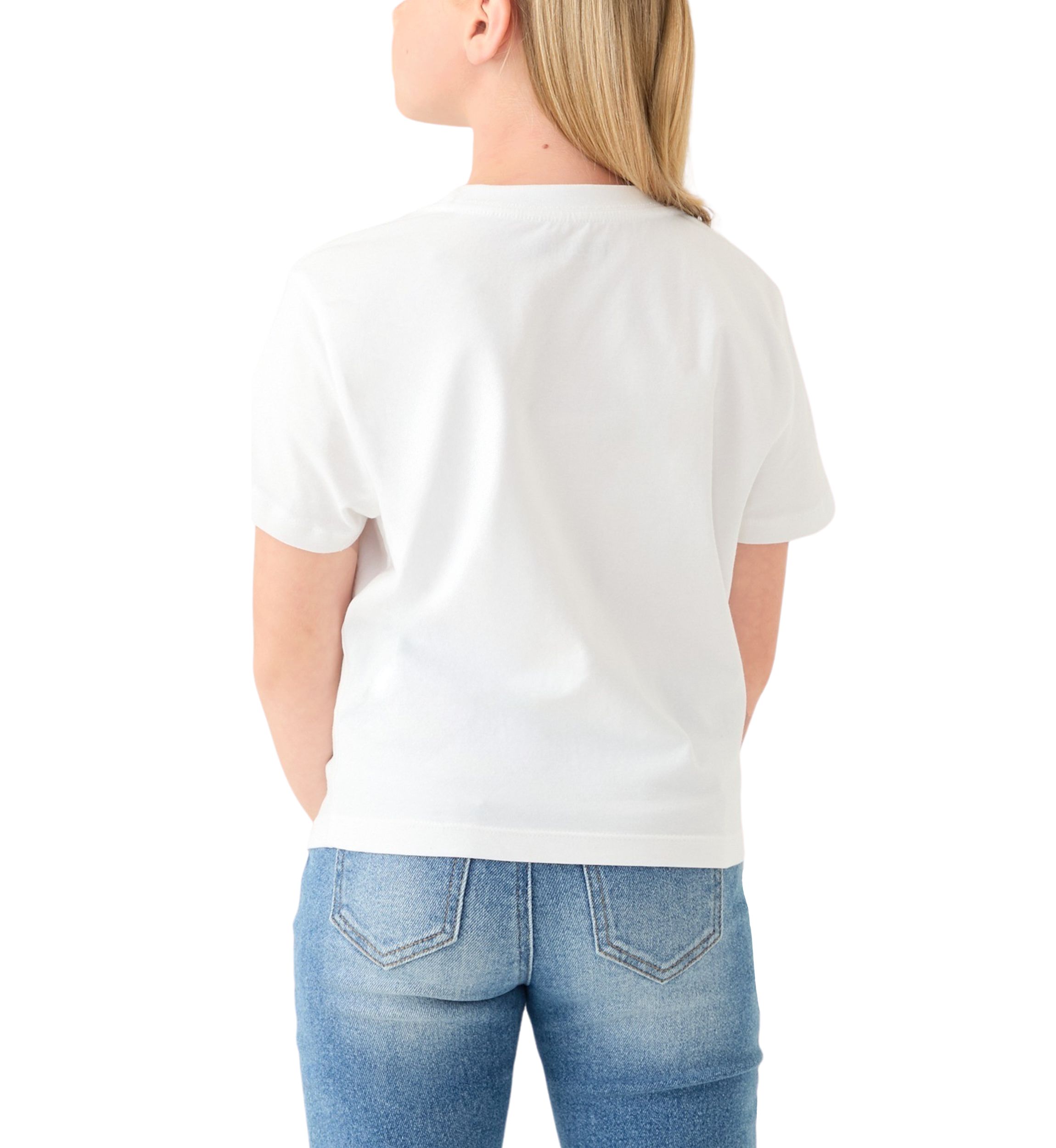 Womens Crystal Butterfly Logo Baby T-Shirt