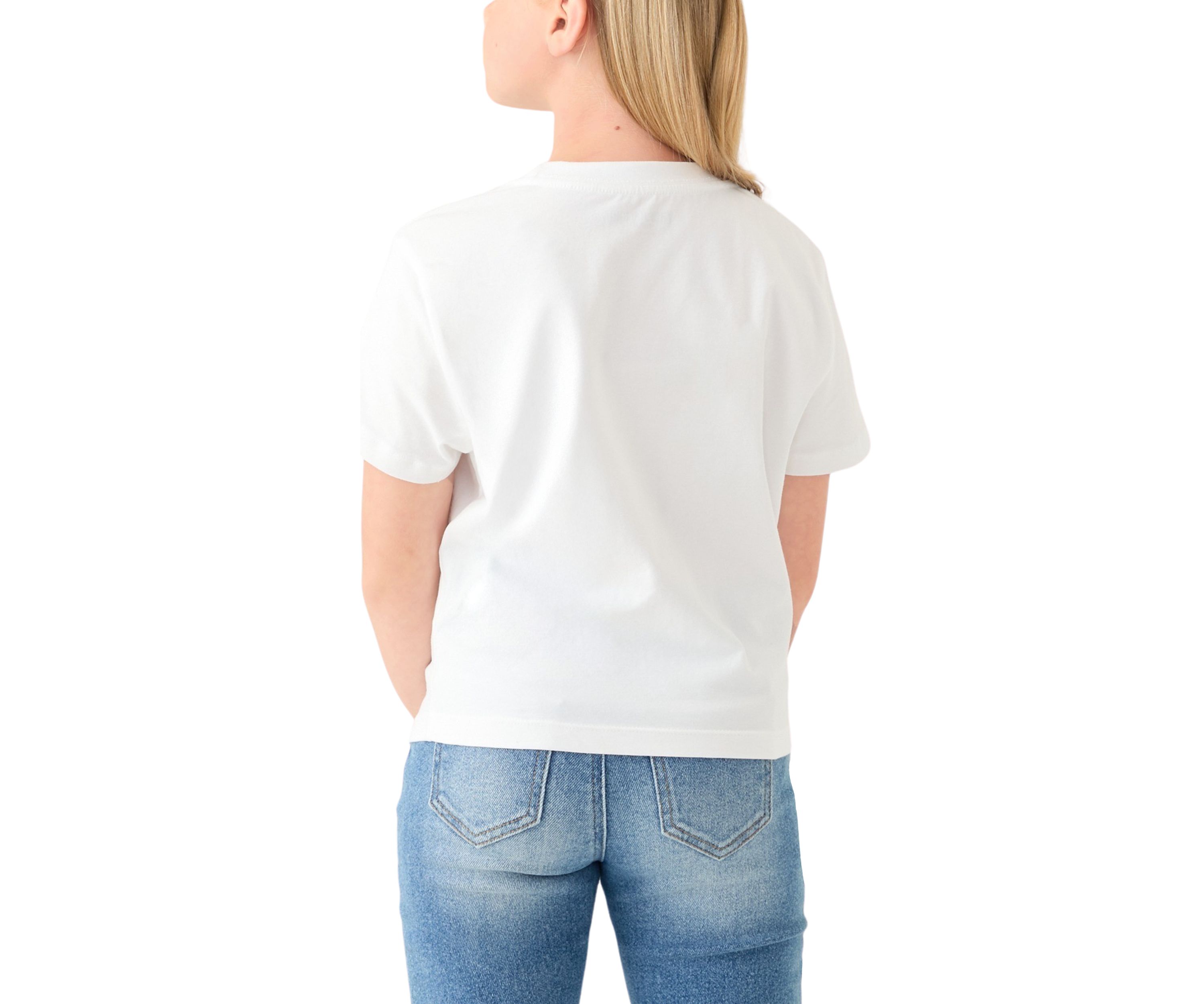Womens Crystal Butterfly Logo Baby T-Shirt