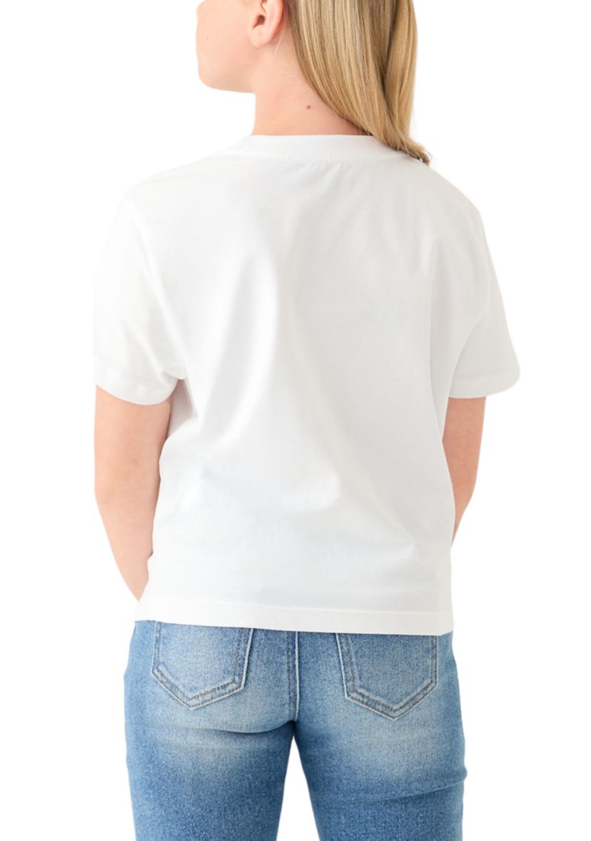 Womens Crystal Butterfly Logo Baby T-Shirt
