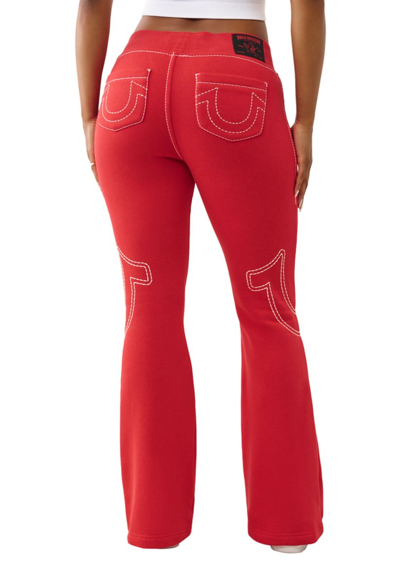 Boot Cut Big T Knit Pants