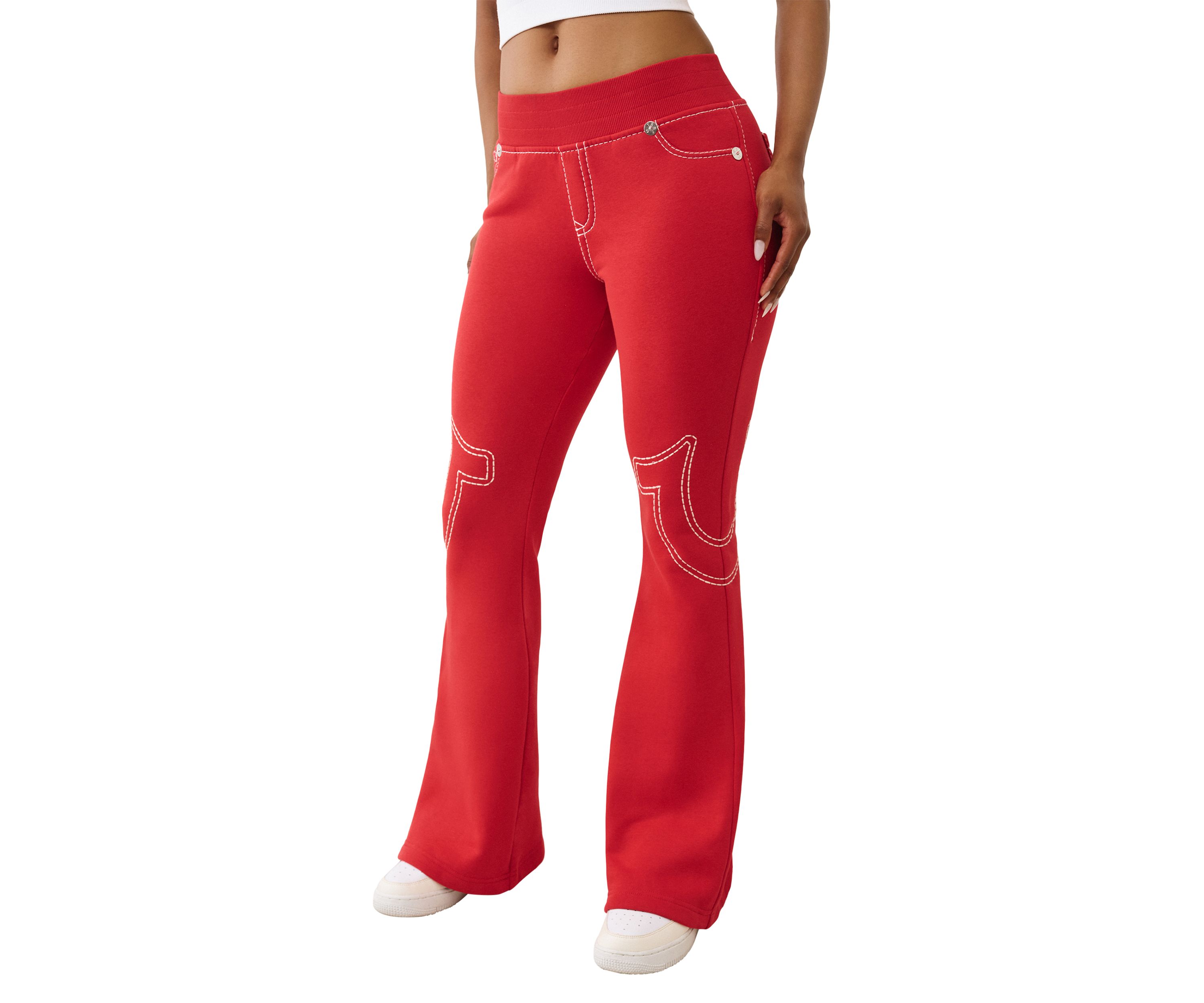 Boot Cut Big T Knit Pants