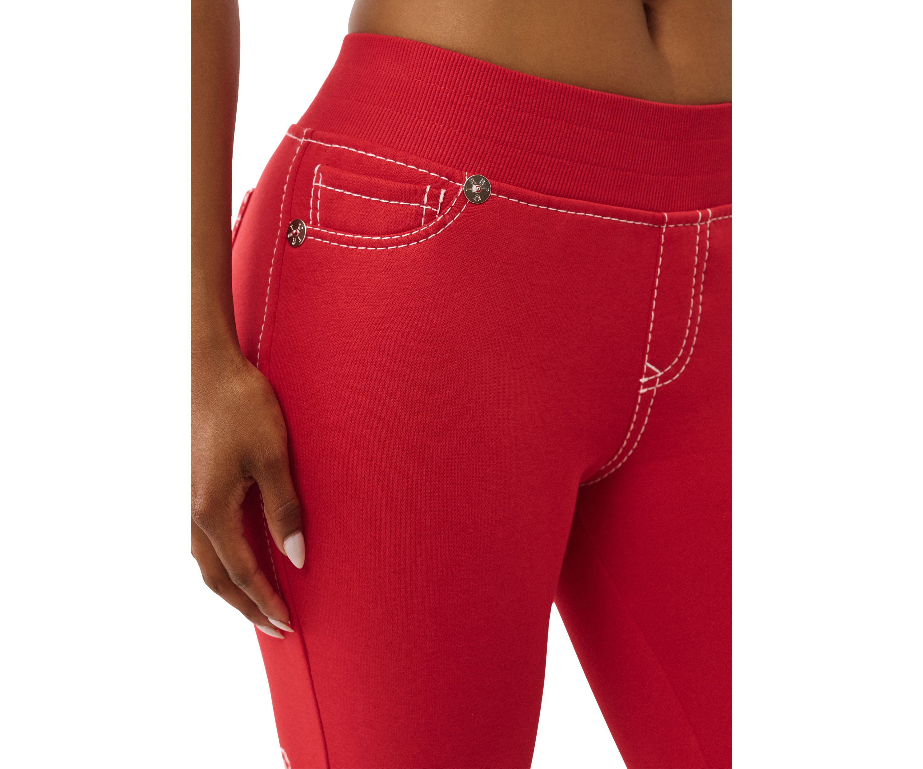 Boot Cut Big T Knit Pants