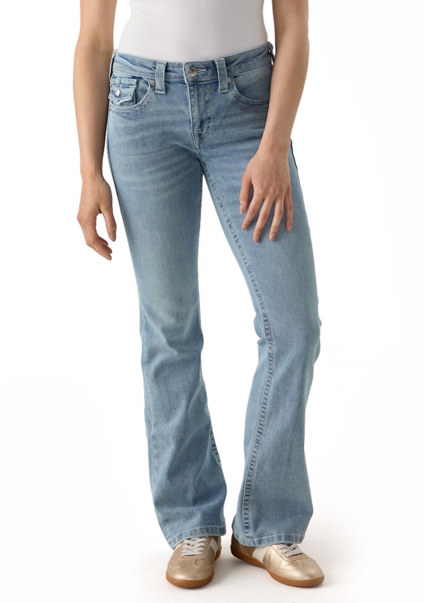 Womens Becca Bootcut Jeans with Back Flap Pockets
