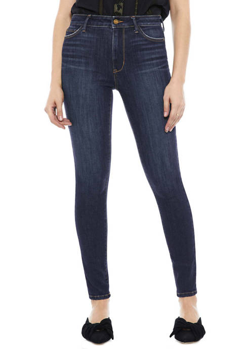 Crown & Ivy™ High Rise Stripe Skinny Jeans | belk