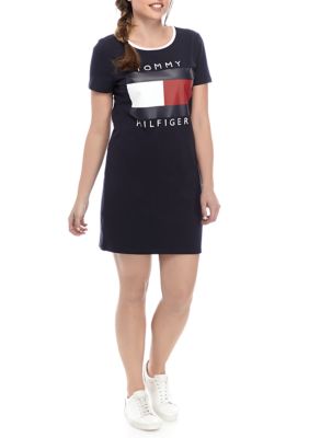 Tommy Hilfiger Women's Short Sleeve Flag T-Shirt | belk