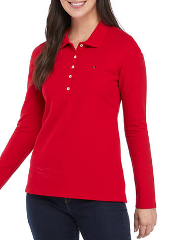 Tommy Hilfiger Women's Long Sleeve Polo Shirt
