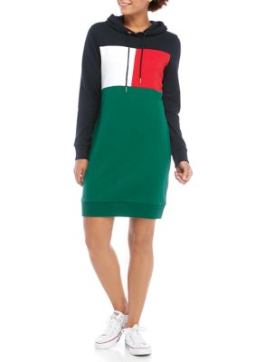Tommy Hilfiger Women S Flag Hoodie Dress Belk