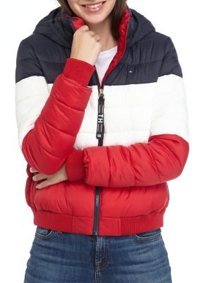 Tommy hilfiger tricolor outlet jacket