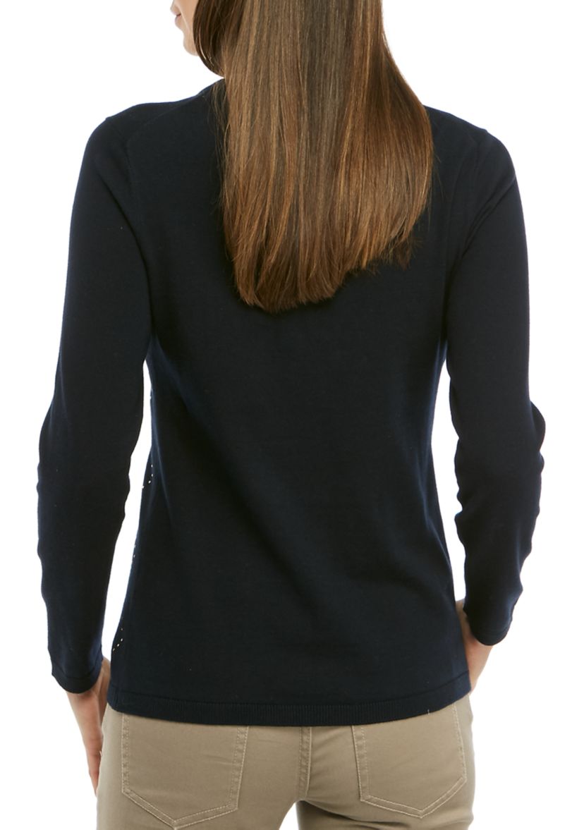 Womens Ivy Argyle Stud Shirt 