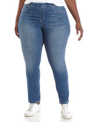 Kim Rogers® Plus Size Pull On Jeans- Average | belk